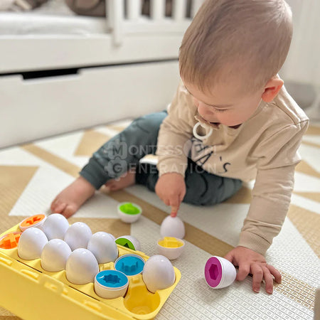 🥚 Œufs Géométriques Montessori
